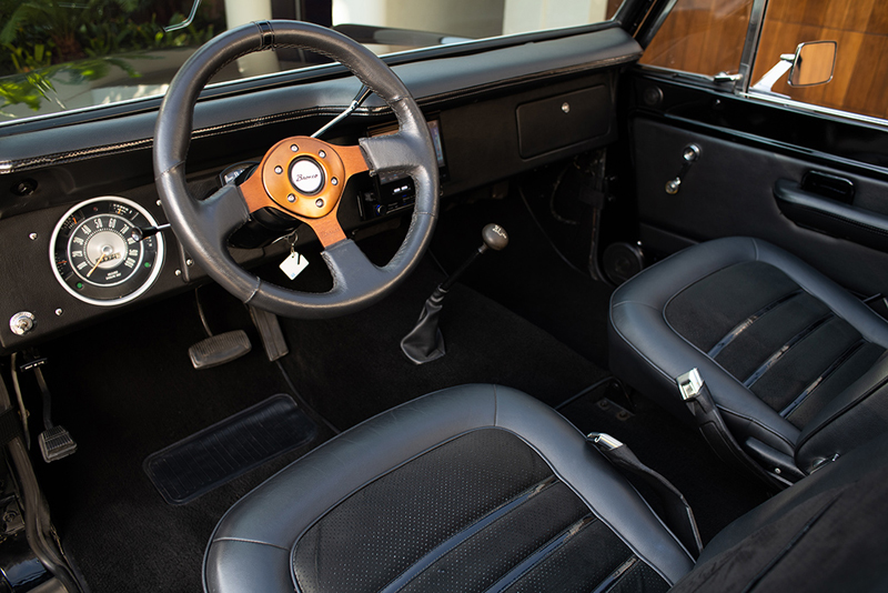 Simon Cowell's Bentley and Bronco at Barrett-Jackson