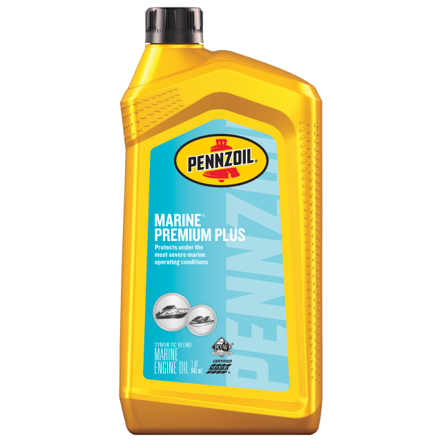 Pennzoil Marine 4-cycle SAE 10W-30 and SAE 25W-40 Engine Oil